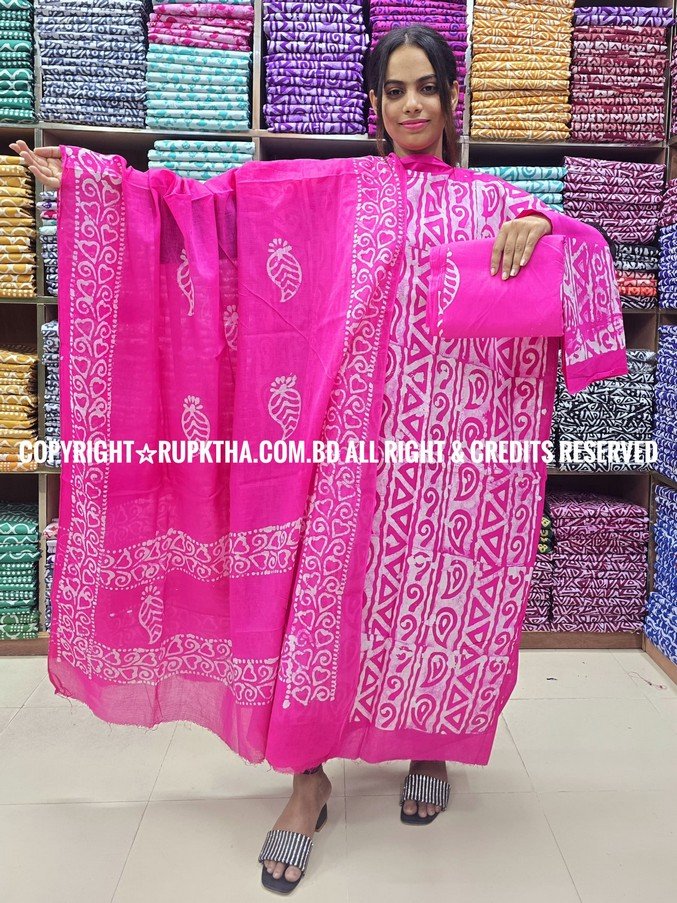 New Unstitched Batik Three Piece Collection For Women
