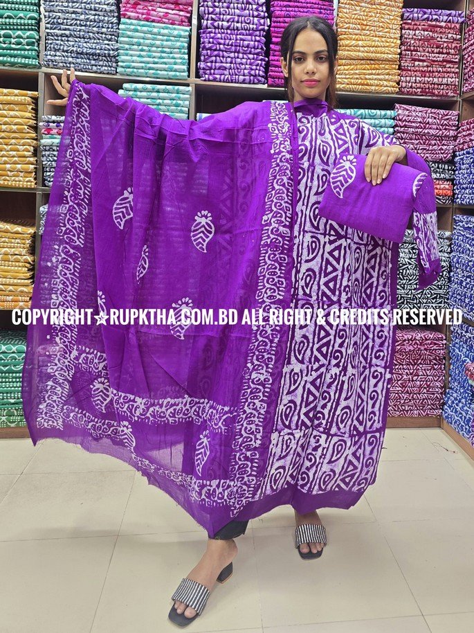 New Unstitched Batik Three Piece Collection For Women