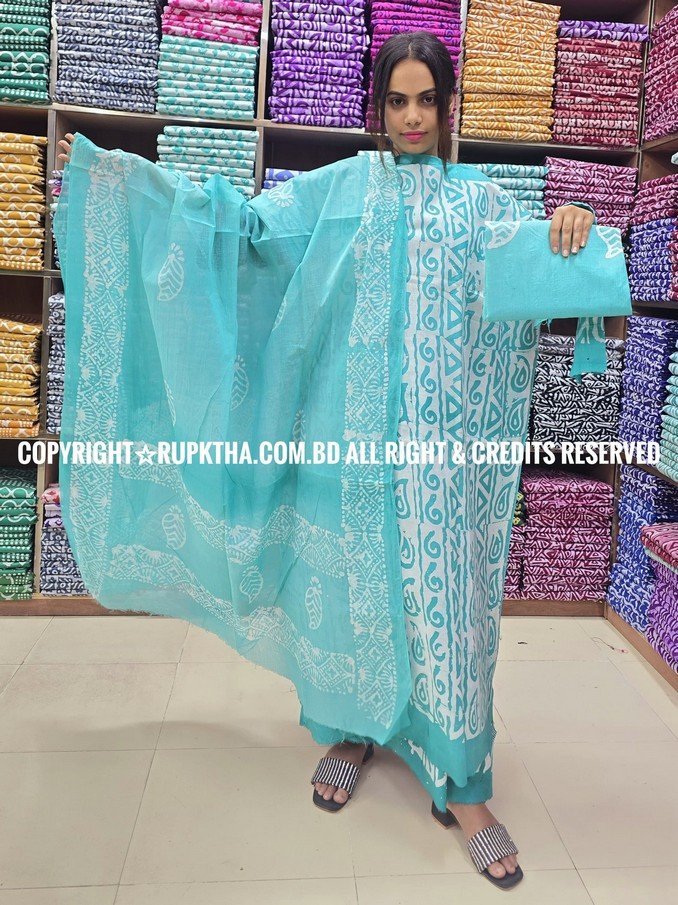 New Unstitched Batik Three Piece Collection For Women