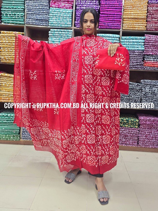 New Unstitched Batik Three Piece Collection For Women