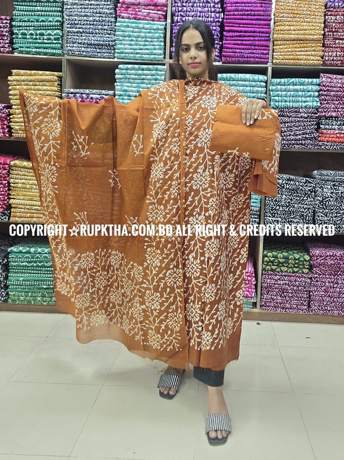 New Unstitched Batik Three Piece Collection For Women