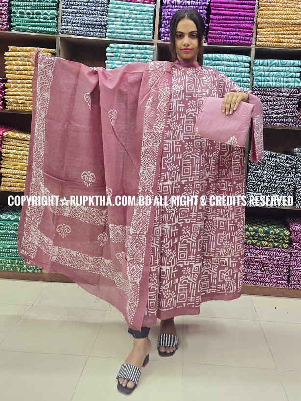 New Unstitched Batik Three Piece Collection For Women