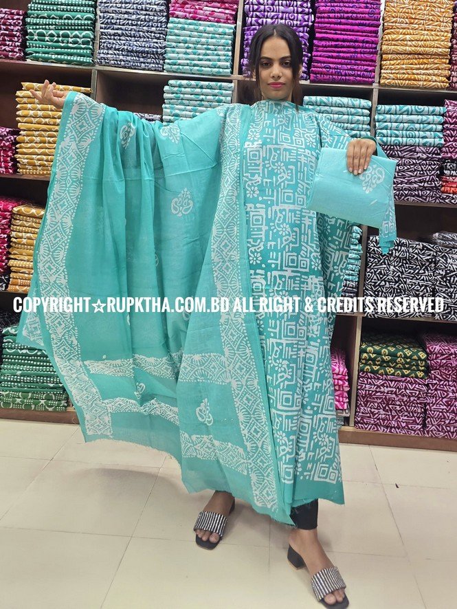 New Unstitched Batik Three Piece Collection For Women