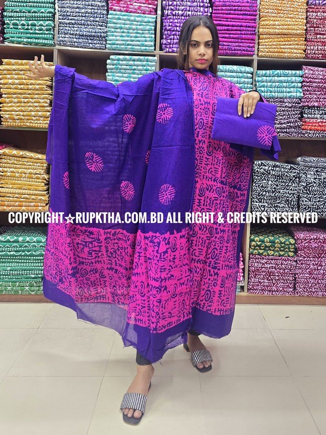 New Unstitched Batik Three Piece Collection For Women