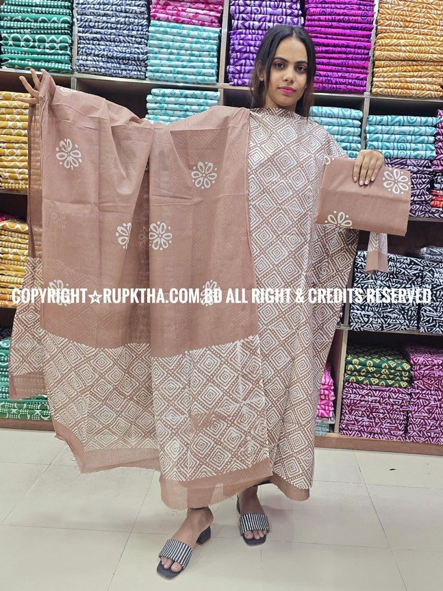 New Unstitched Batik Three Piece Collection For Women
