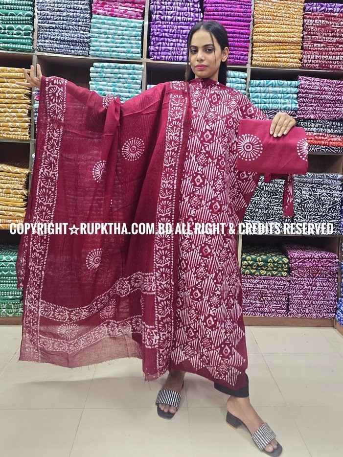 New Unstitched Batik Three Piece Collection For Women