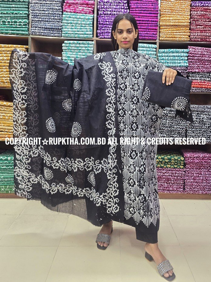New Unstitched Batik Three Piece Collection For Women