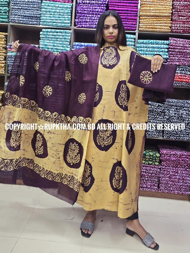 New Unstitched Batik Three Piece Collection For Women