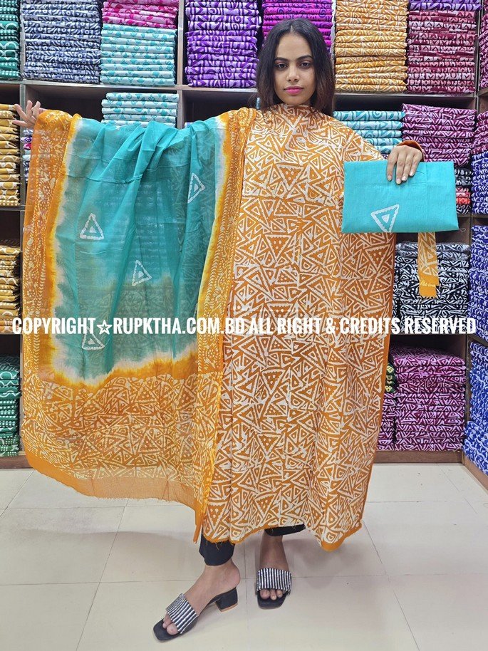 New Unstitched Batik Three Piece Collection For Women