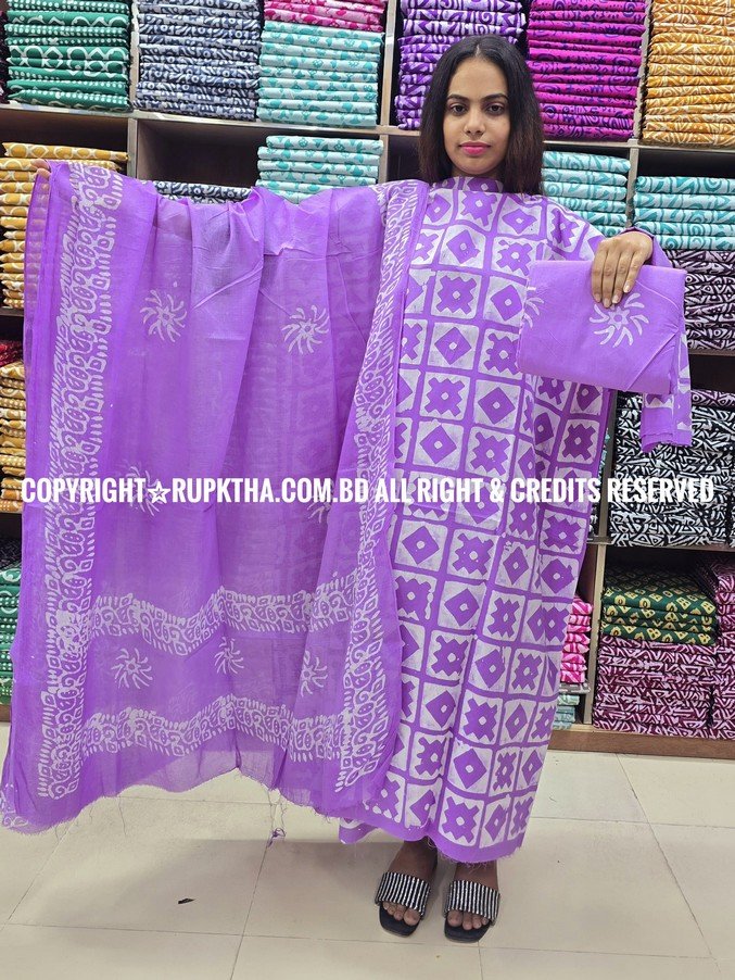 New Unstitched Batik Three Piece Collection For Women