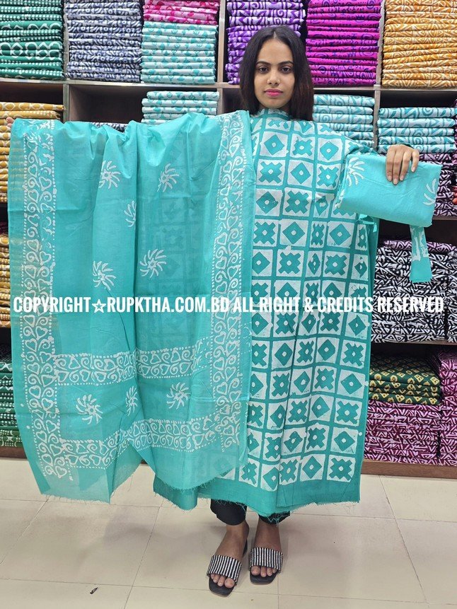 New Unstitched Batik Three Piece Collection For Women