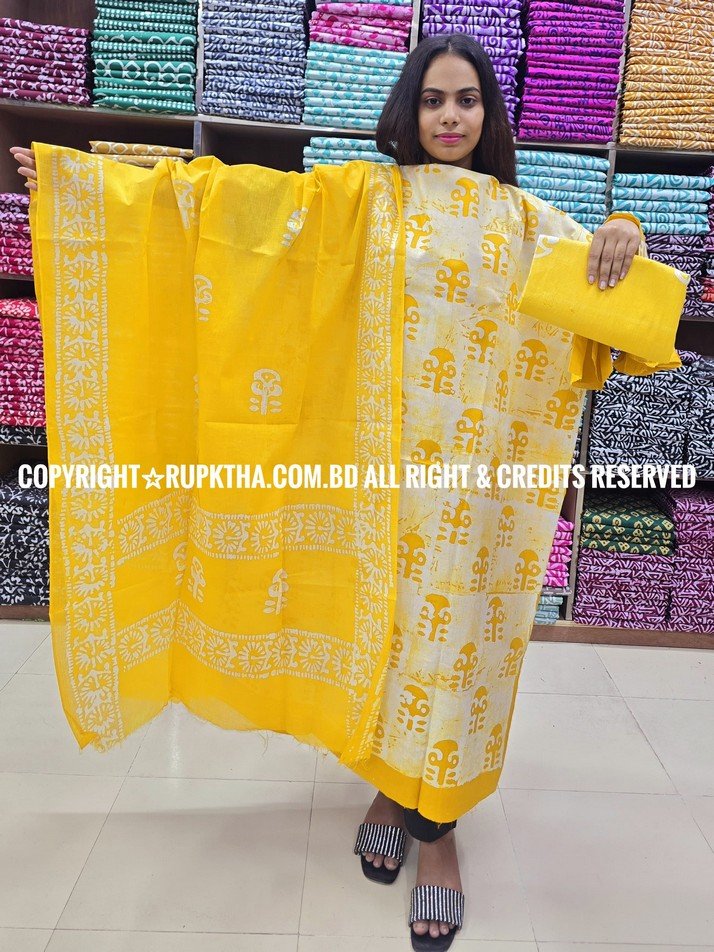 New Unstitched Batik Three Piece Collection For Women