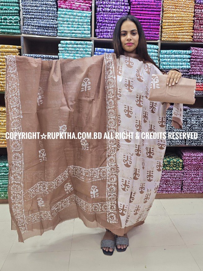 New Unstitched Batik Three Piece Collection For Women
