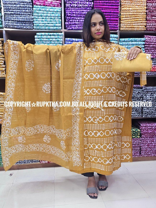 New Unstitched Batik Three Piece Collection For Women