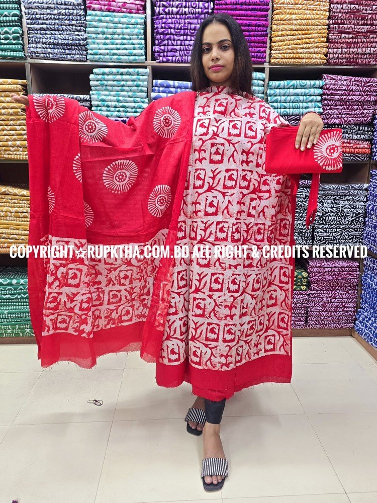 New Unstitched Batik Three Piece Collection For Women