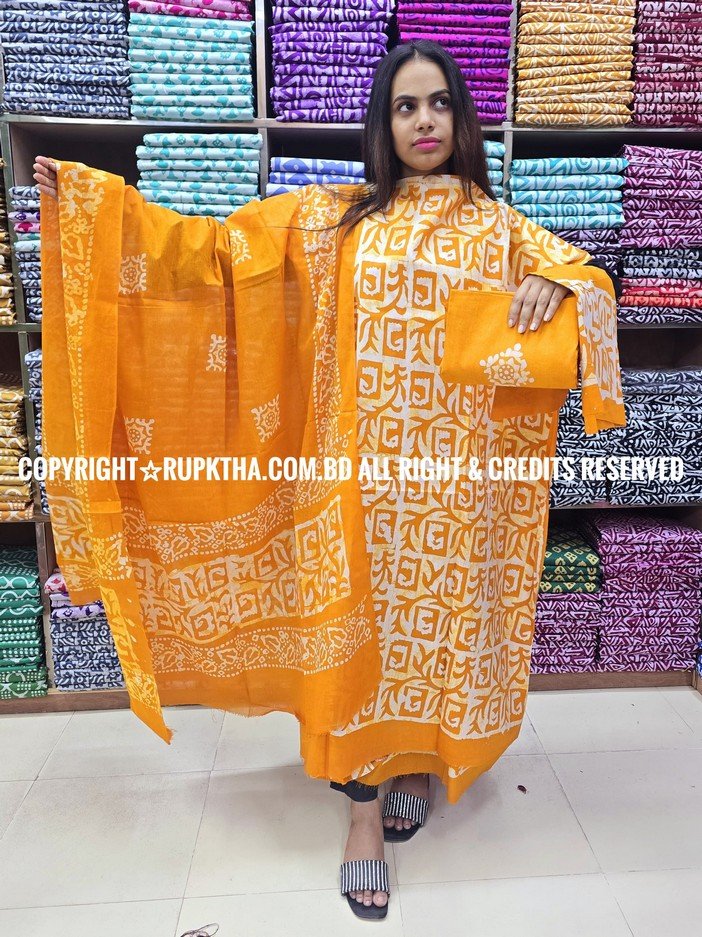 New Unstitched Batik Three Piece Collection For Women