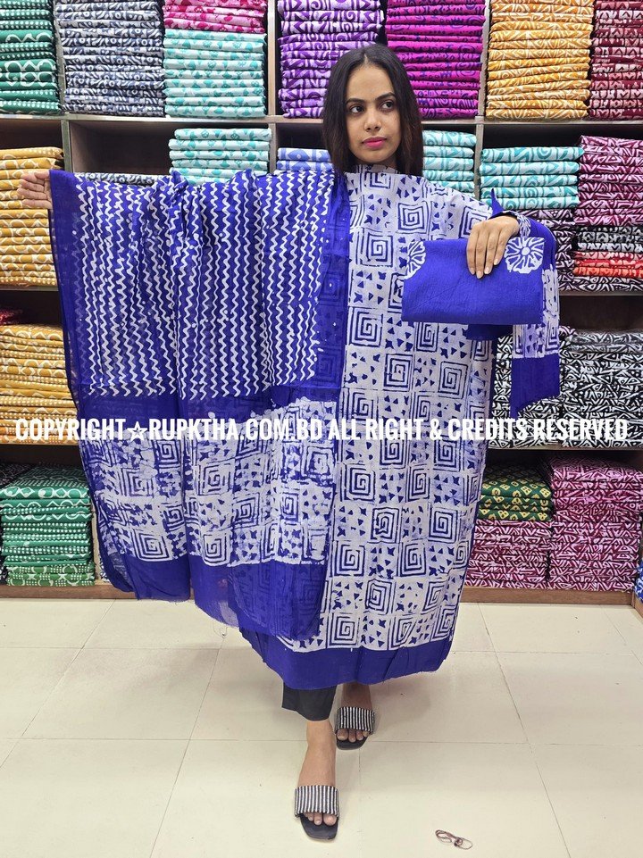 New Unstitched Batik Three Piece Collection For Women