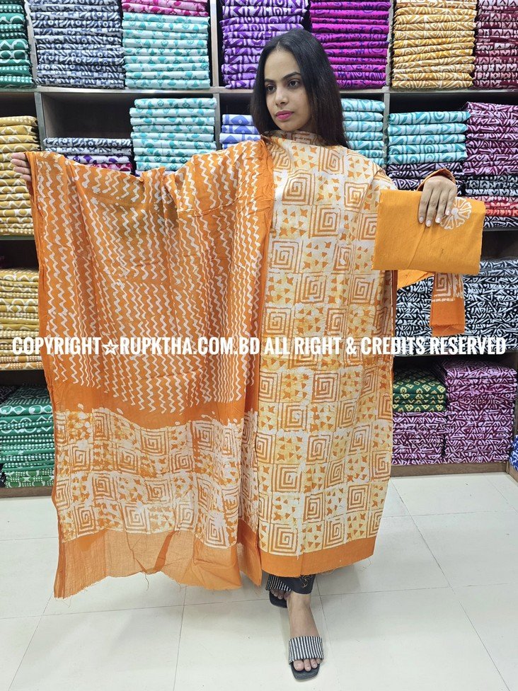 New Unstitched Batik Three Piece Collection For Women