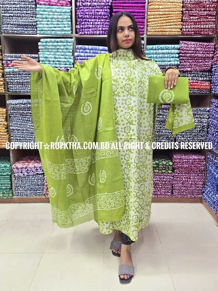 New Unstitched Batik Three Piece Collection For Women