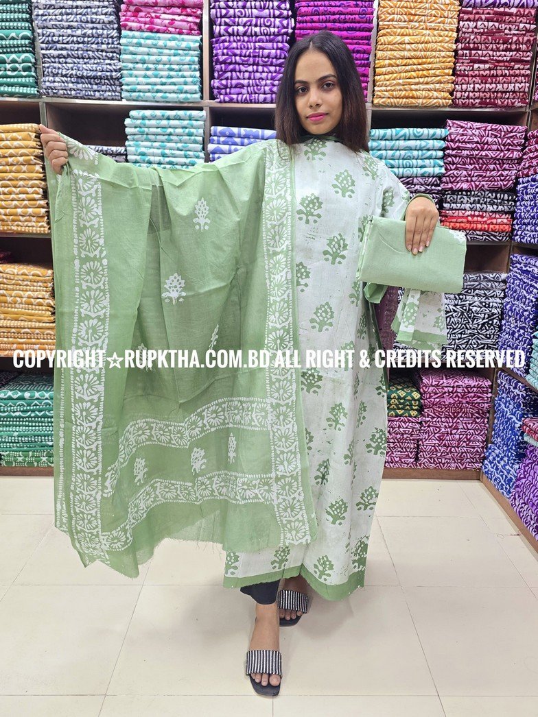 New Unstitched Batik Three Piece Collection For Women