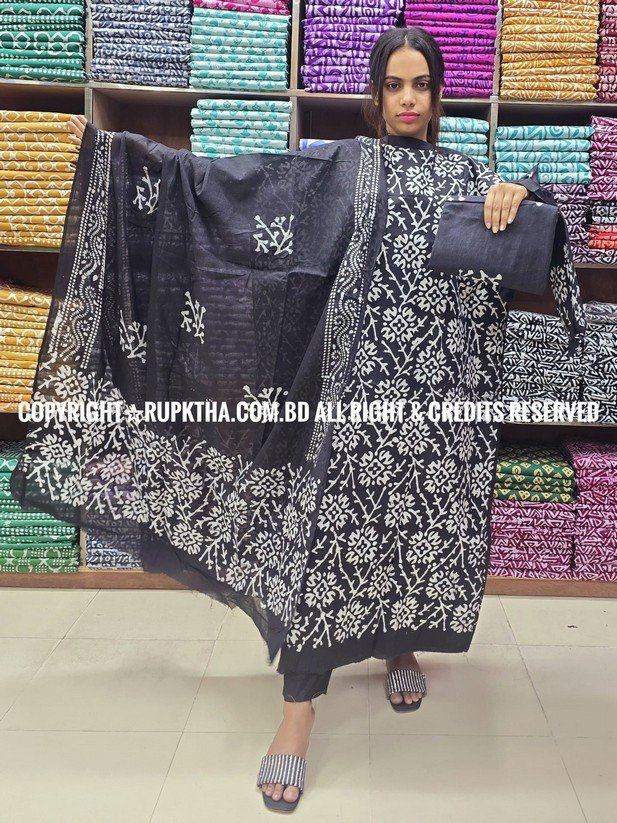 New Unstitched Batik Three Piece Collection For Women