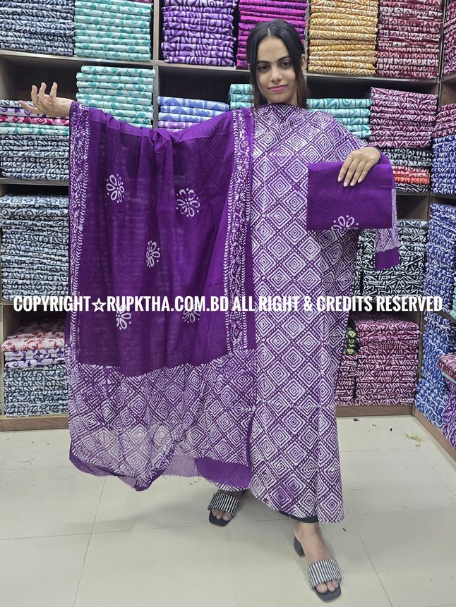 New Unstitched Batik Three Piece Collection For Women
