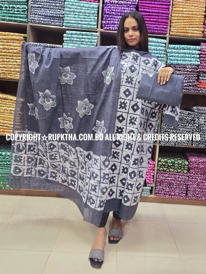 New Unstitched Batik Three Piece Collection For Women