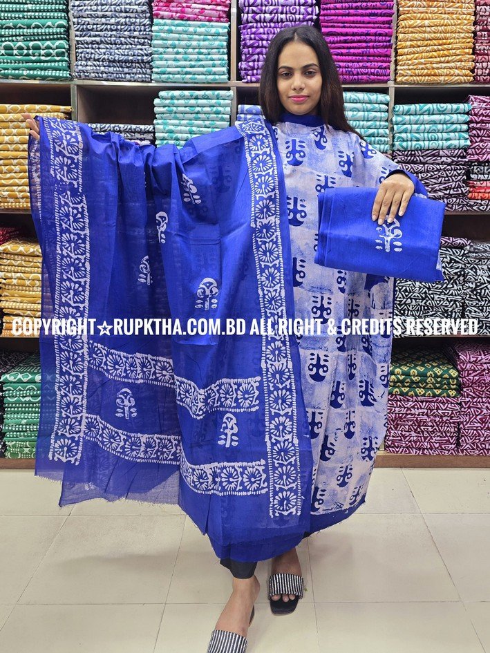 New Unstitched Batik Three Piece Collection For Women