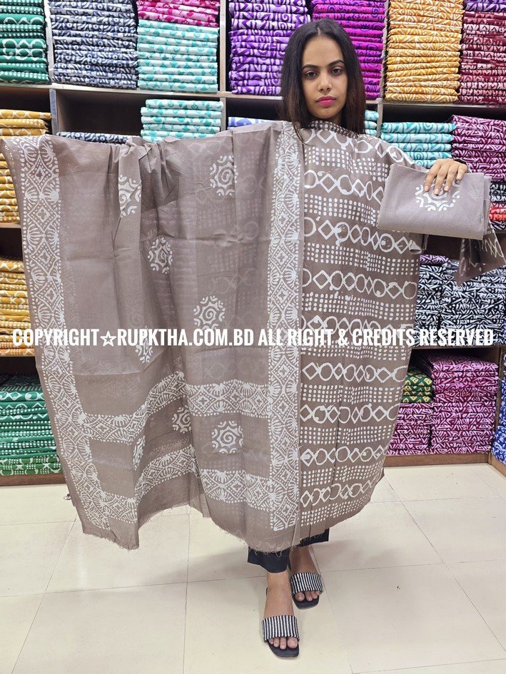 New Unstitched Batik Three Piece Collection For Women