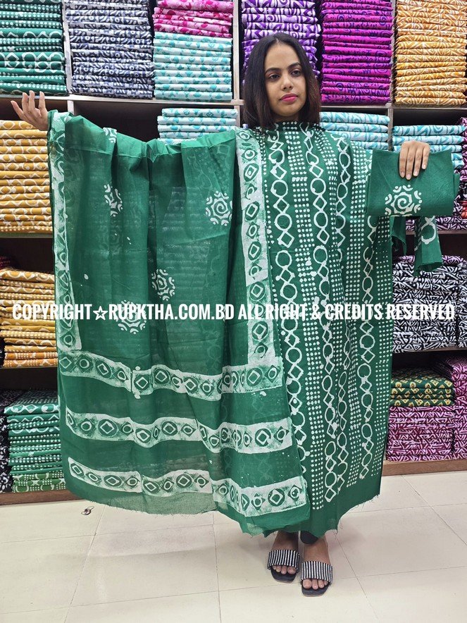 New Unstitched Batik Three Piece Collection For Women