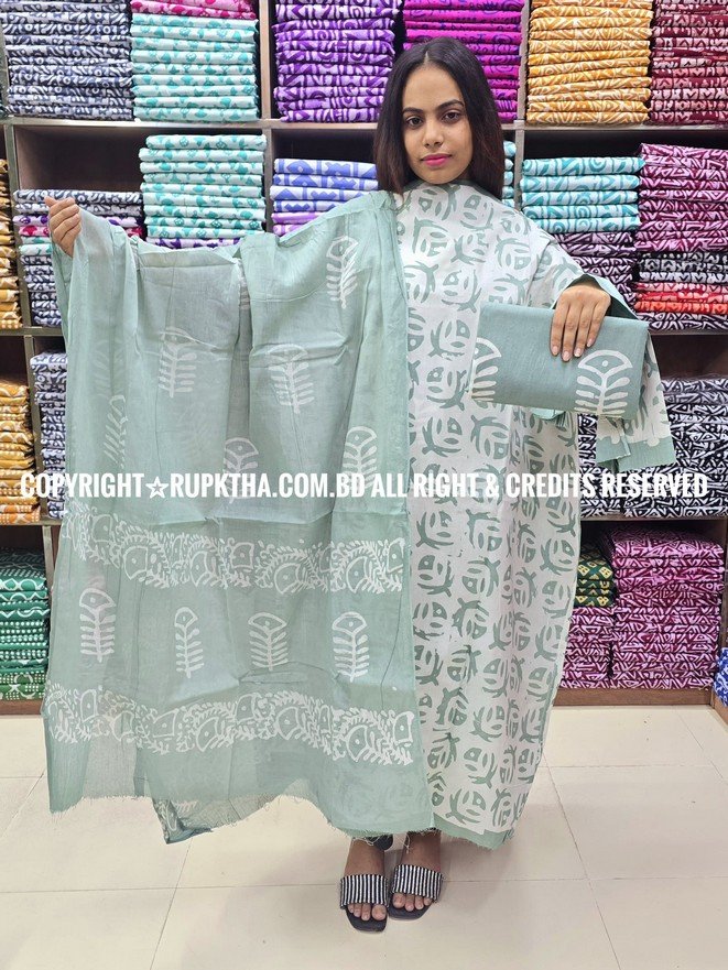New Unstitched Batik Three Piece Collection For Women